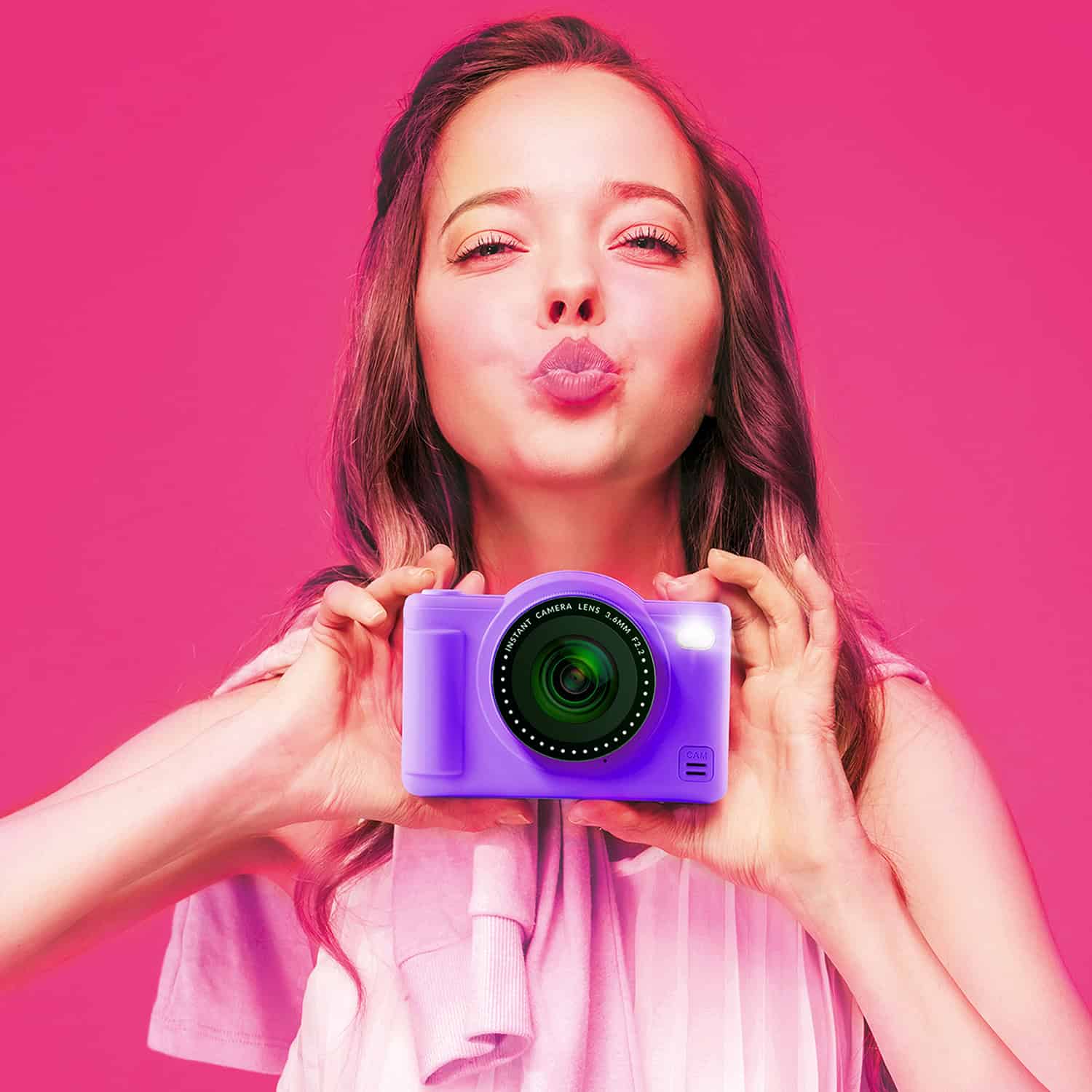 Pop Colour Camera Purple - Image 4