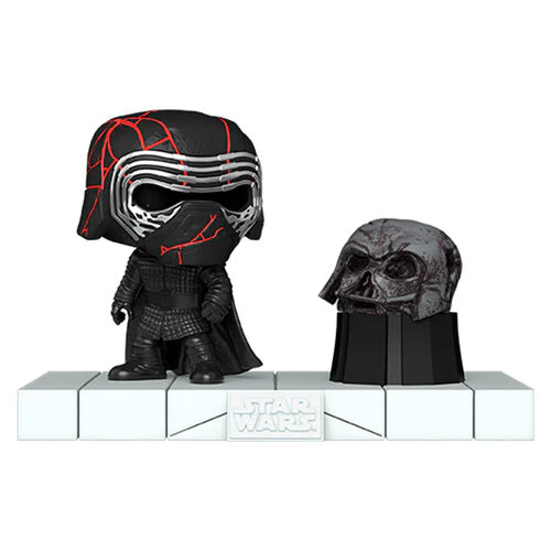 Funko POP! Deluxe: Star Wars- Kylo Ren with Darth Vader's Helmet - Image 2
