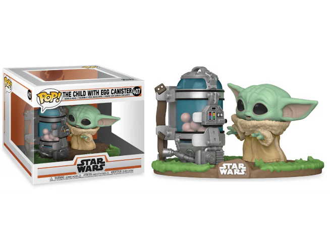 Funko POP! Deluxe: The Mandalorian - Baby Yoda With Egg Canister - Image 2