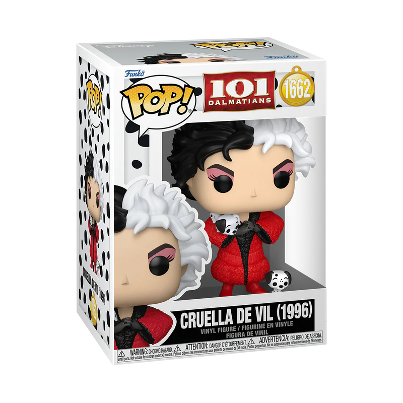 Funko POP! Disney: 101 Dalmatians - Cruella De Vil (1996)