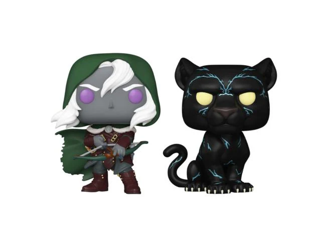 Funko POP! Games: Dungeons & Dragons - Drizzt Do'urden & Guenhwyvar 2 Pack - Image 2