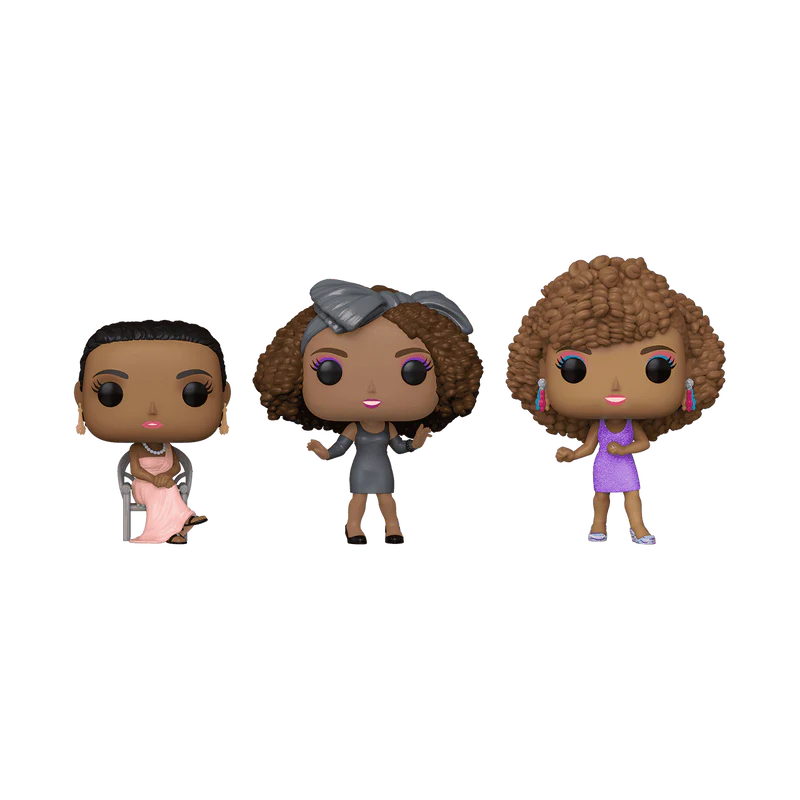 Funko POP! Icons: Whitney Houston - Diamond Collection (3-Pack) - Image 2