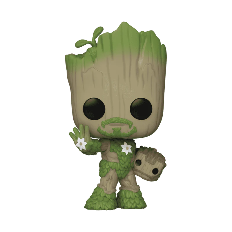 Funko POP! Marvel : We Are Groot - Groot as Iron Man - Image 2