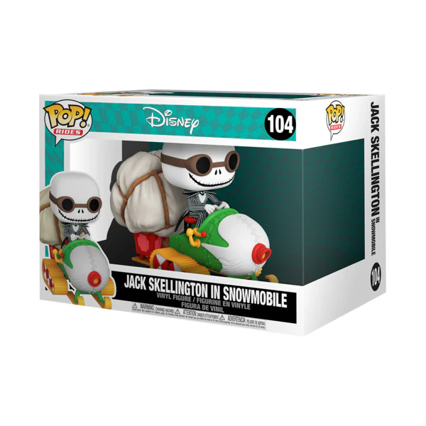 Funko POP! Ride Super Deluxe: Jack Skellington In Snowmobile