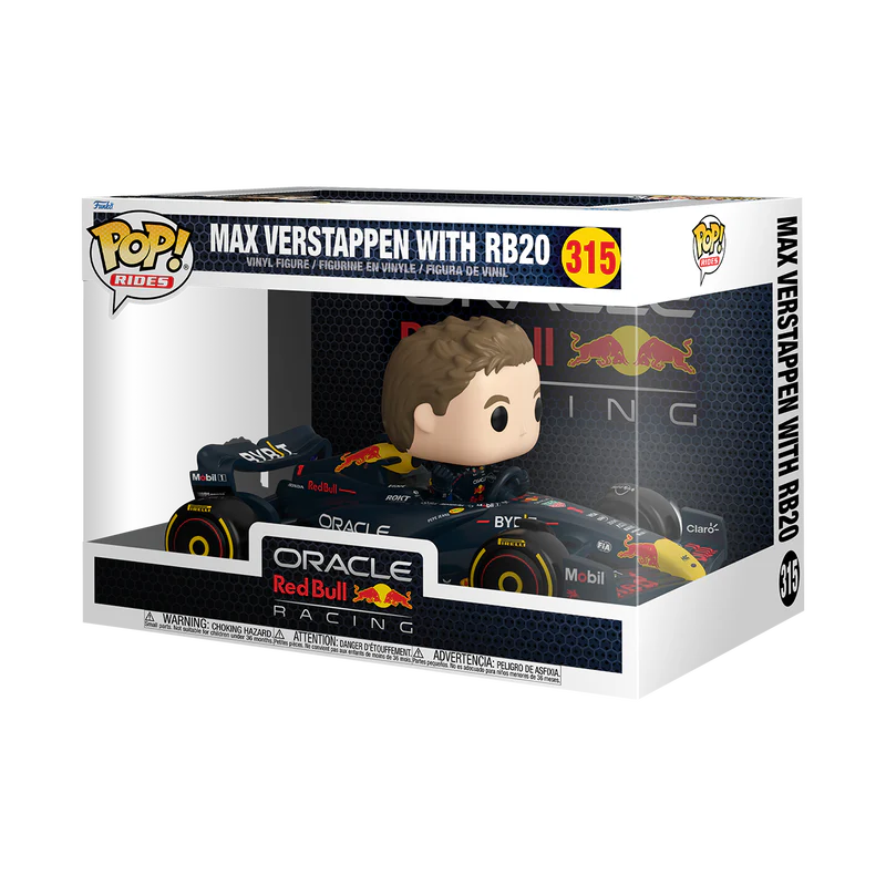 Funko POP! Rides Super Deluxe: Max Verstappen with RB20