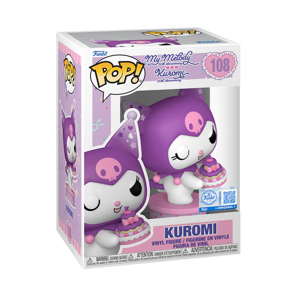 Funko POP! Hello Kitty And Friends - Kuromi with Cake (20th Anniversary)