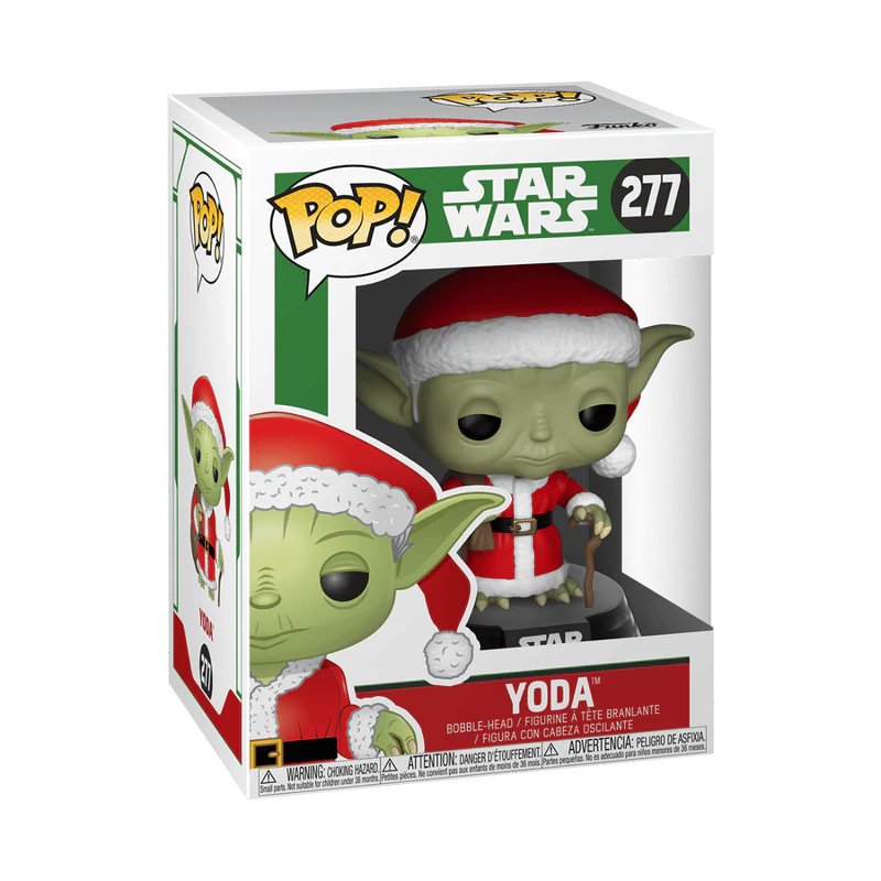 Funko POP! Star Wars: Holiday - Santa Yoda
