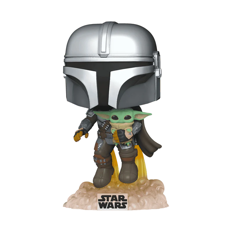 Funko POP Star Wars: The Mandalorian - Mando Flying w/Jet Pack - Image 2
