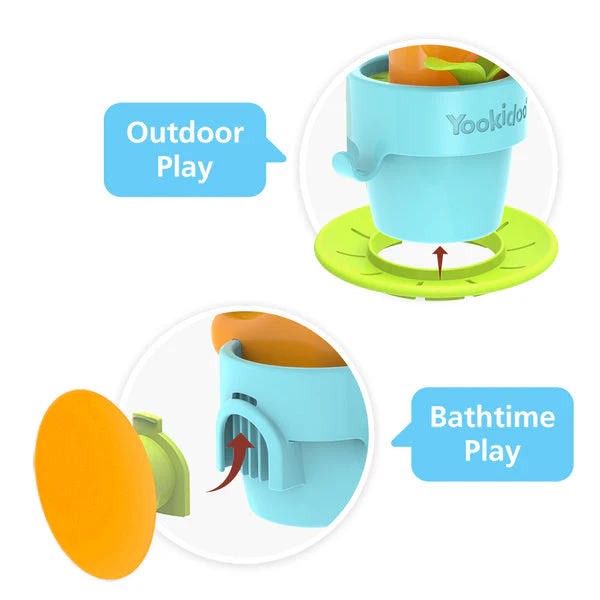 Yookidoo Pop-Up Water Snail Bath Toy - Image 2
