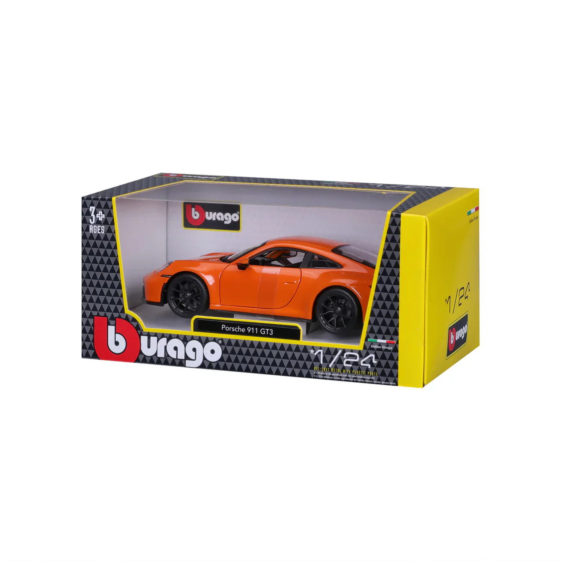 Burago Porsche 911 Gt3 2021 1:24 Diecast Model Car - Image 2