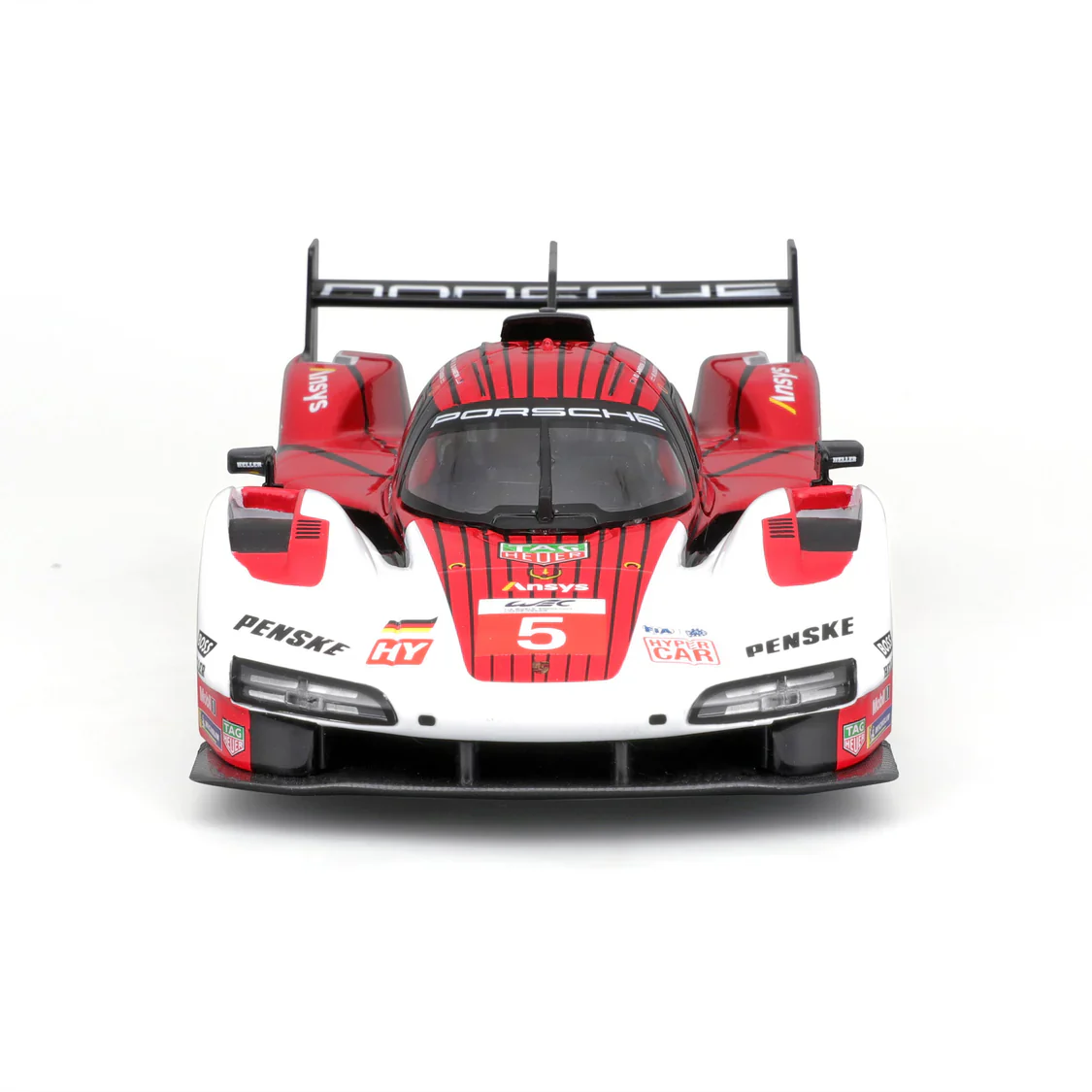 Burago Porsche 963 #5 Penske Motorsport 2024 1:24 Diecast Model Car - Image 7