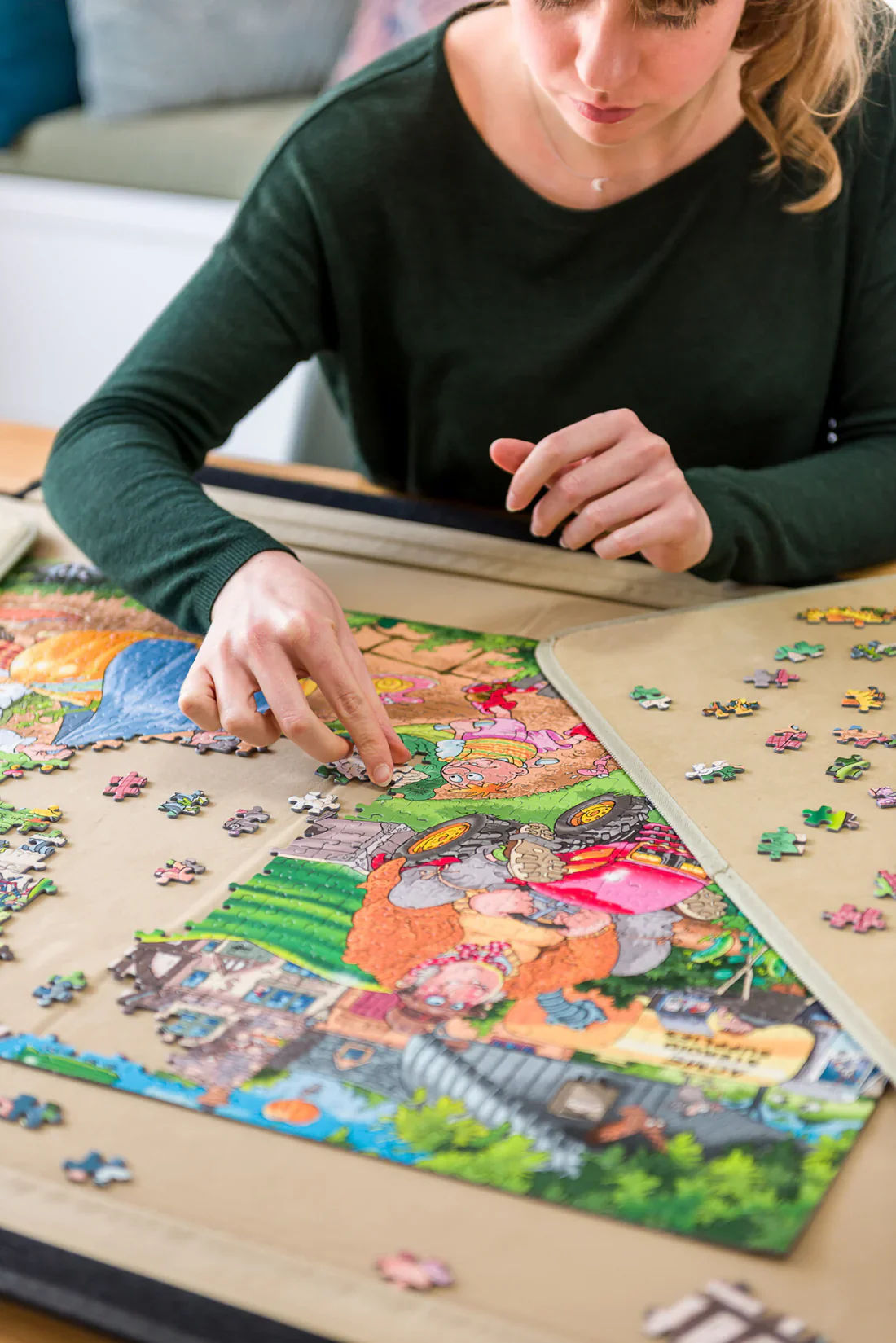 Jumbo Portapuzzle Standard up to 1000 Piece - Image 5