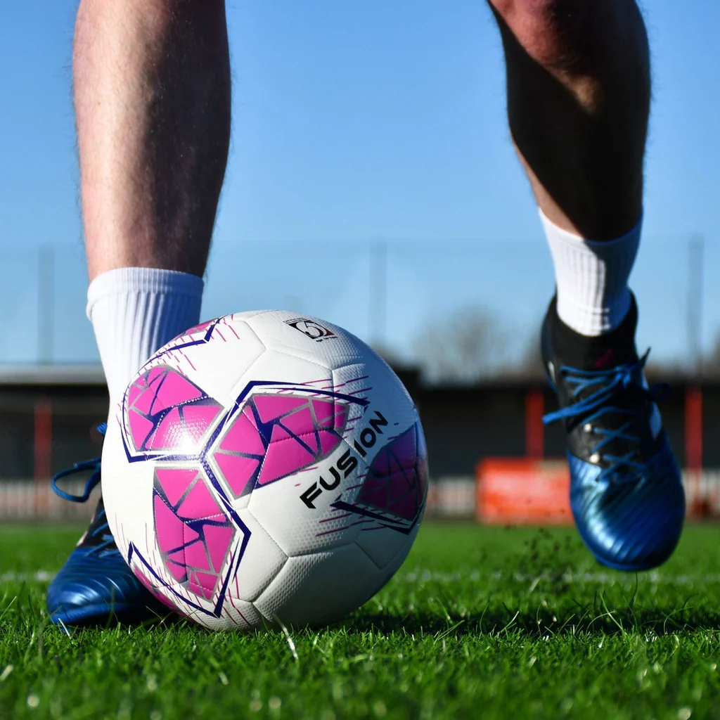 Precision Fusion FIFA Basic Training Ball Purple/White - Image 2