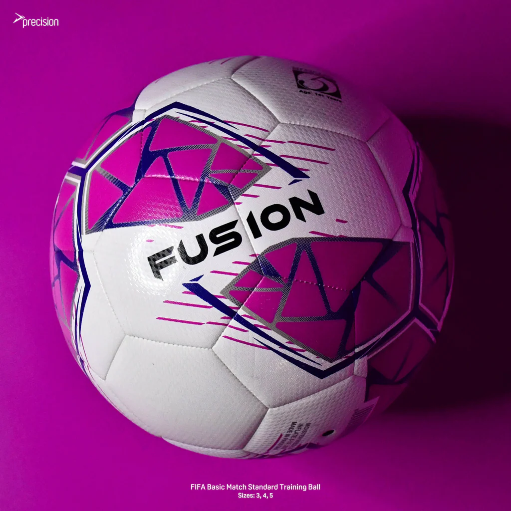 Precision Fusion FIFA Basic Training Ball Purple/White - Image 3