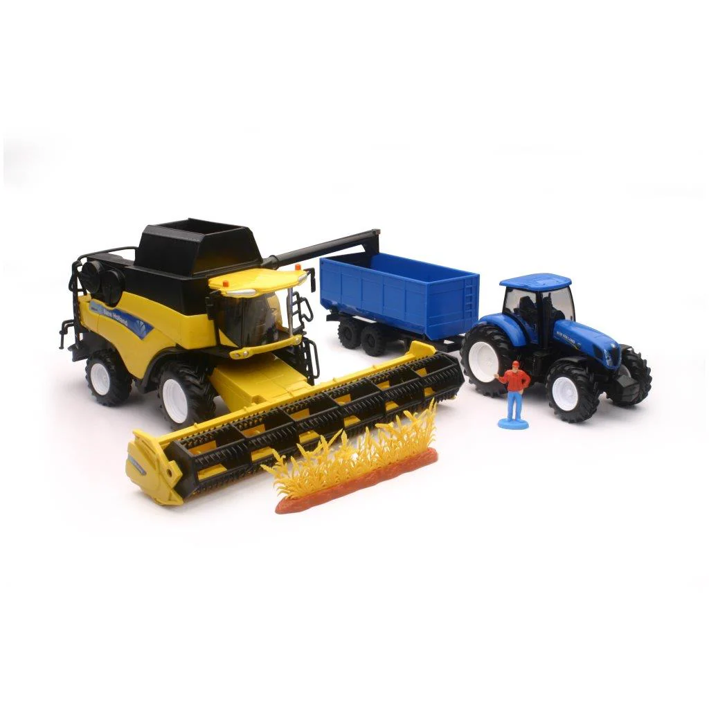 New Holland 1:32 Tractor And Harvester - Image 2