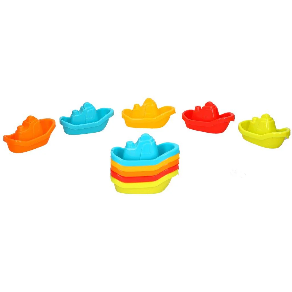 10pc Bath Boats With Numbers - Image 3