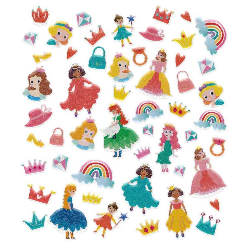 Puffy Stickers Princess - Image 2