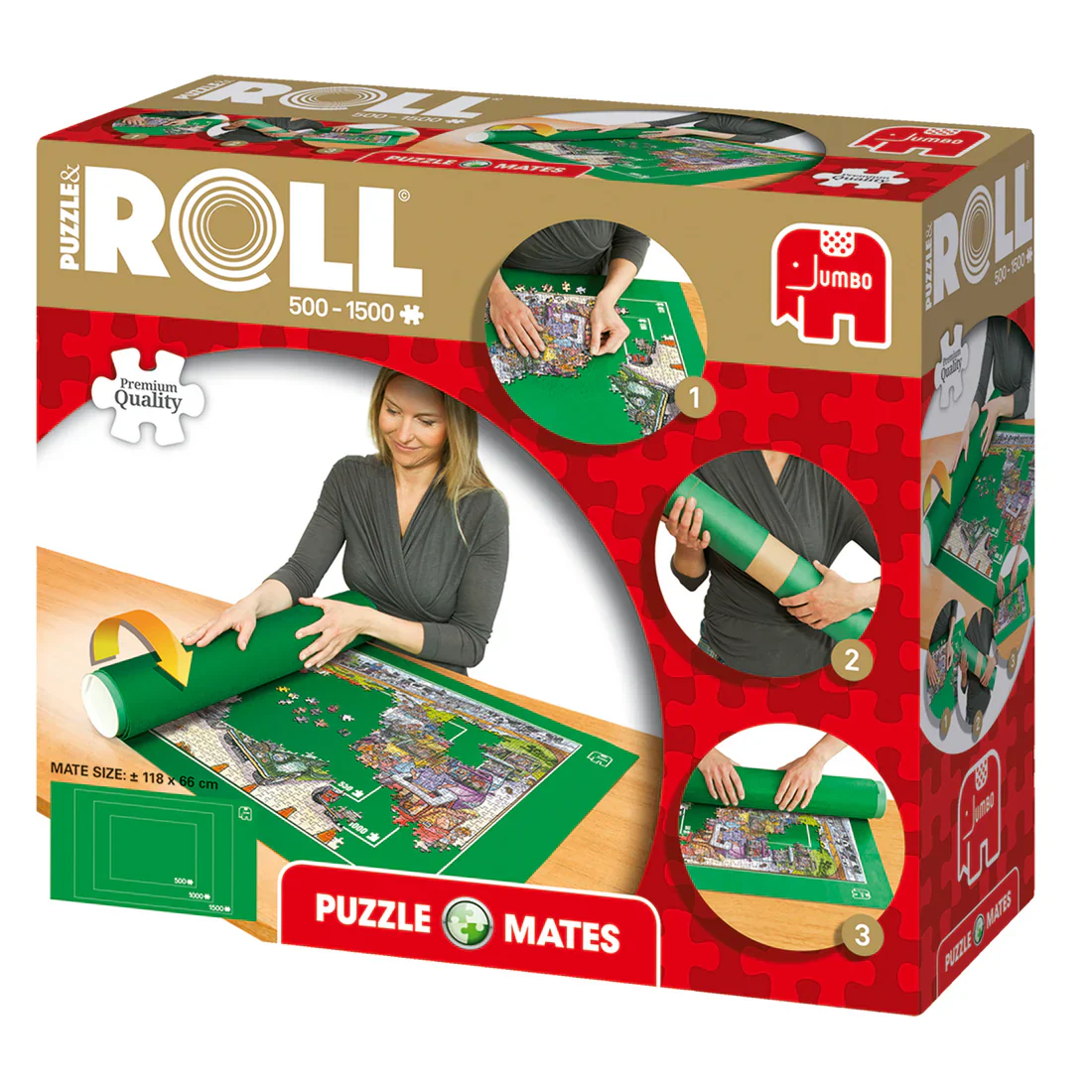 Jumbo Puzzle & Roll up to 1500 Piece - Image 2