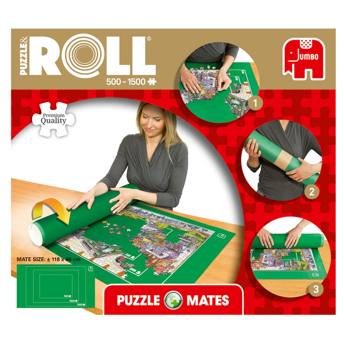Jumbo Puzzle & Roll up to 1500 Piece - Image 3