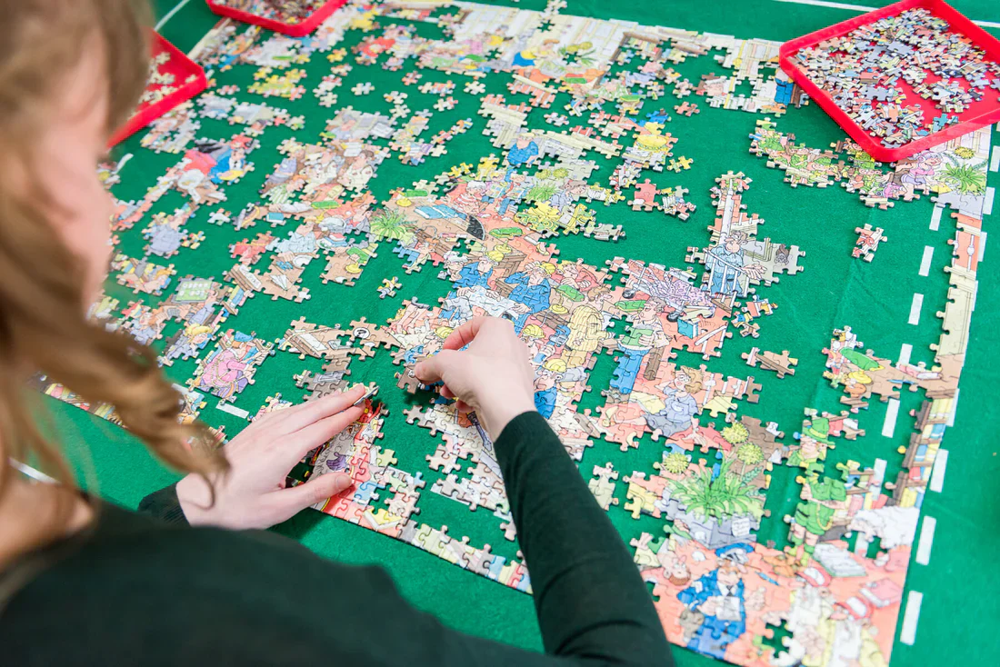 Jumbo Puzzle & Roll up to 1500 Piece - Image 5