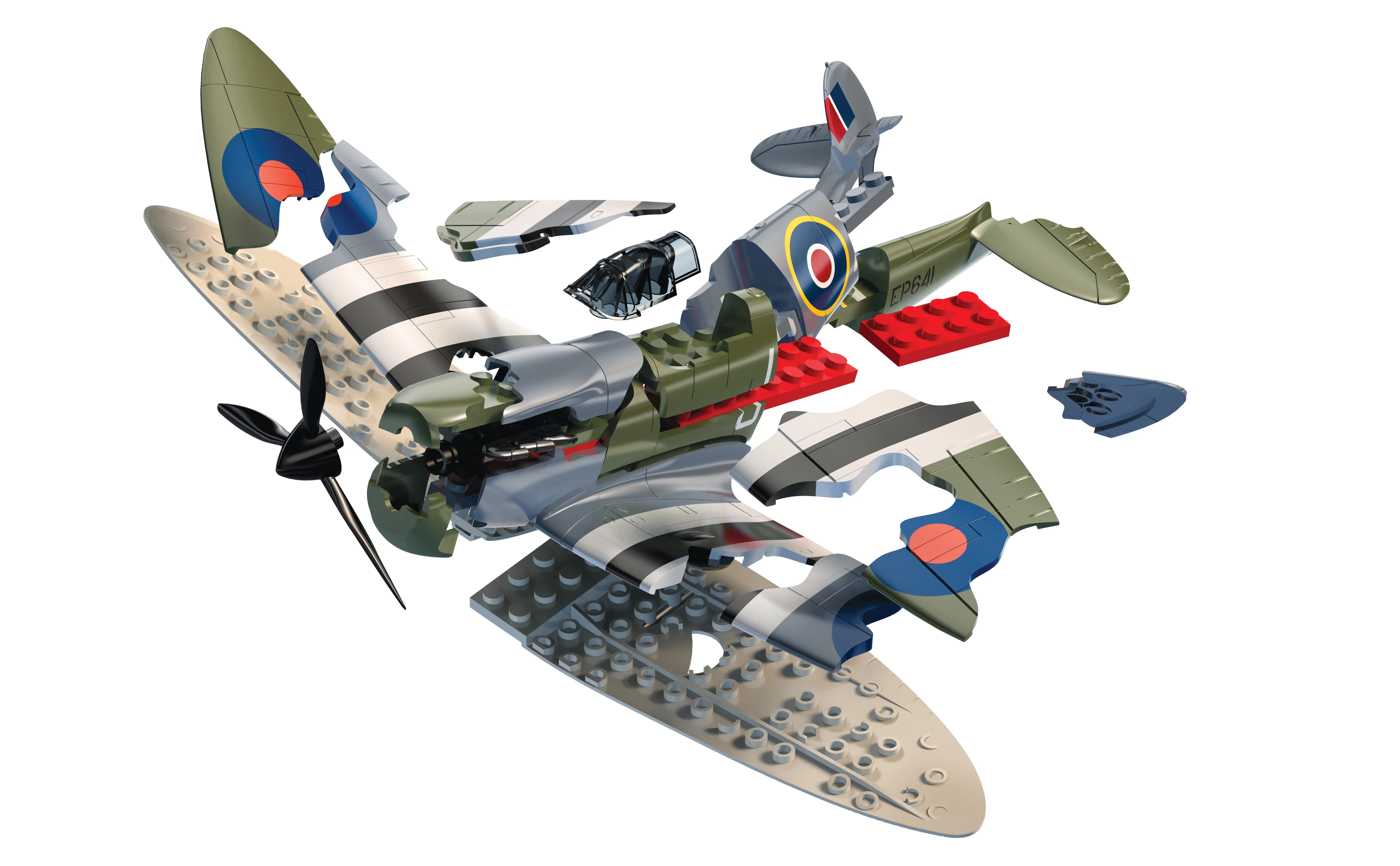 QUICKBUILD D-Day Spitfire - Image 3