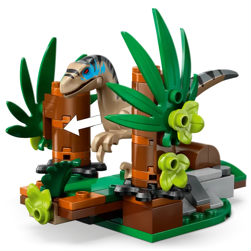 Lego Jurassic World Raptor Off-Road Escape 76972 - Image 4
