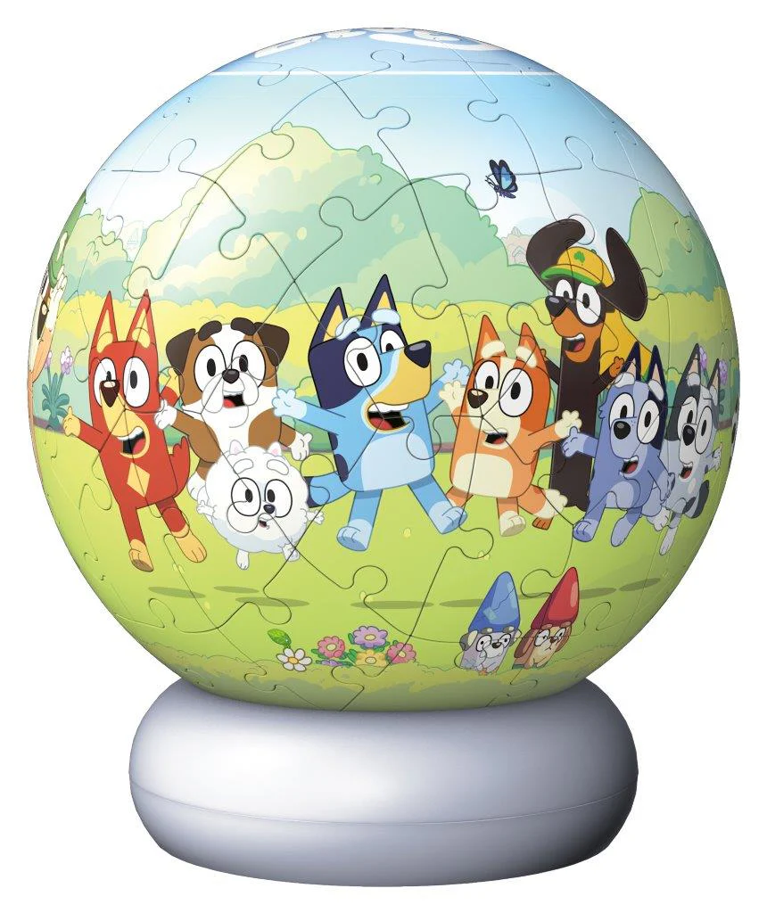 Ravensburger Bluey Lit 72 piece 3D Jigsaw Puzzle - Night Light - Image 2
