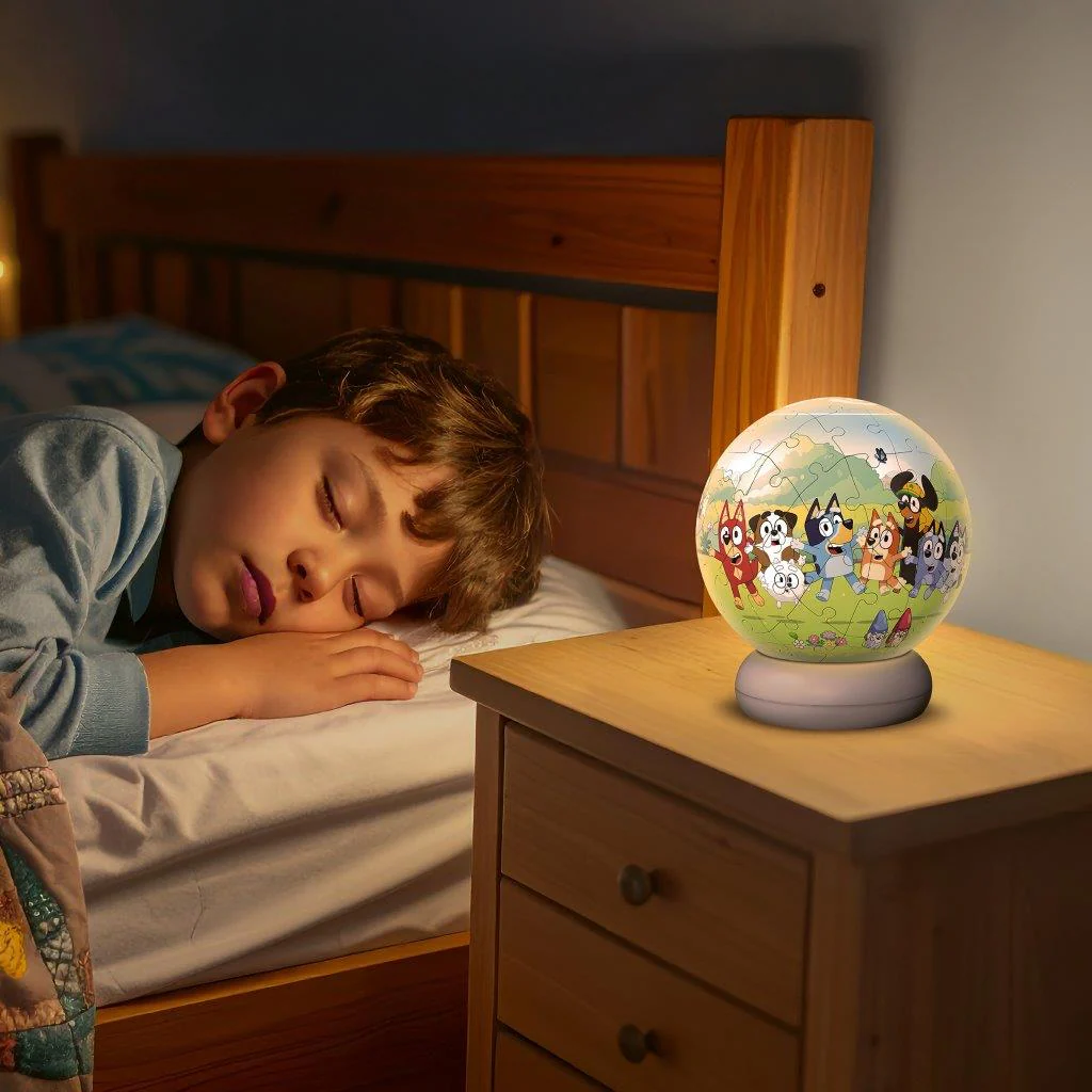 Ravensburger Bluey Lit 72 piece 3D Jigsaw Puzzle - Night Light - Image 6