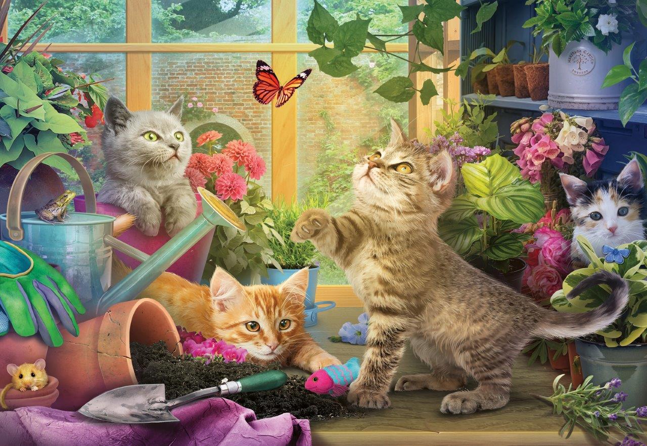 Ravensburger Cheeky Cats 200 Piece Jigsaw Puzzle - Image 2