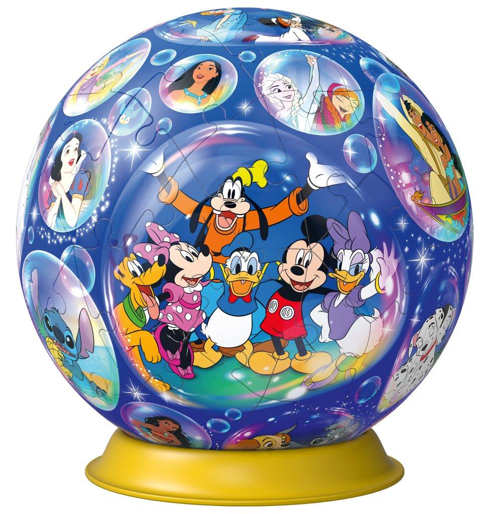 Ravensburger Disney Character 3D Puzzle Ball 72 Piece Jigsaw Puzzle - Image 2