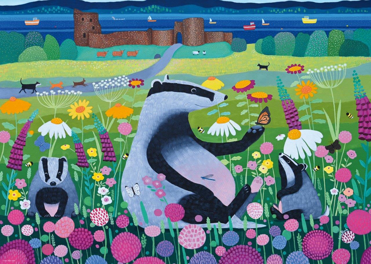 Ravensburger Meadow Mischief 1000 Piece Jigsaw Puzzle - Image 2