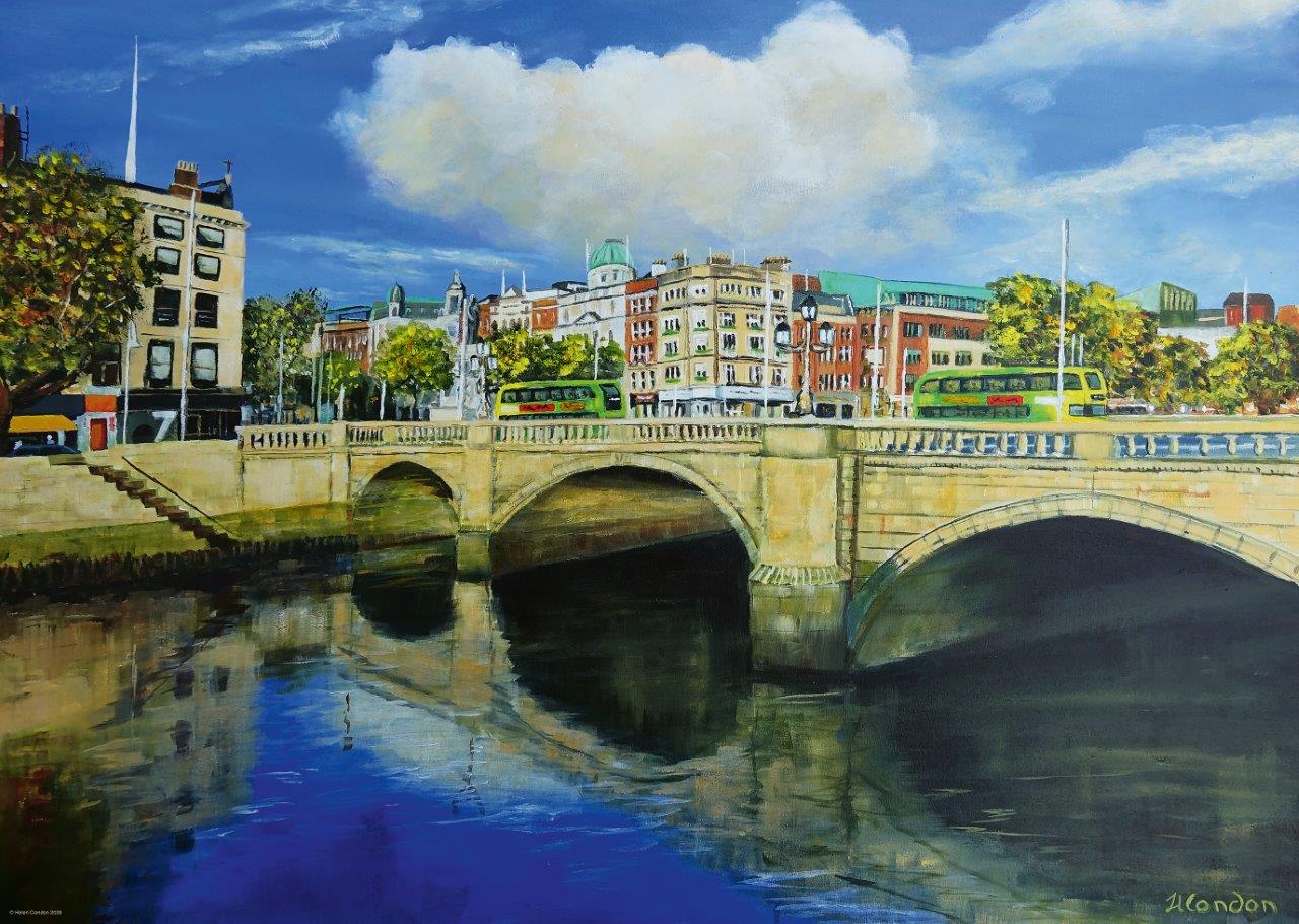 Ravensburger O'Connell Bridge Ireland 1000 Piece Jigsaw Puzzle - Image 2