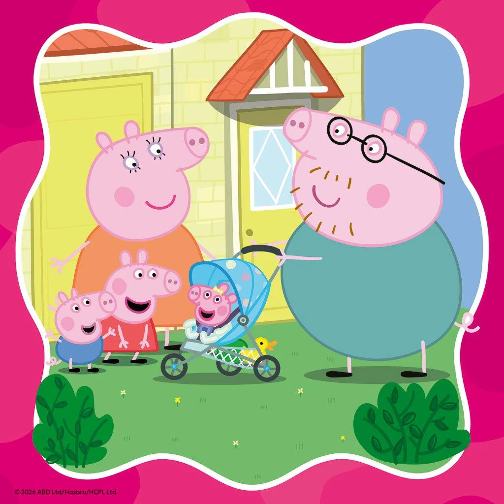 Ravensburger Peppa Pig 3x49 Piece Jigsaw Puzzle - Image 5