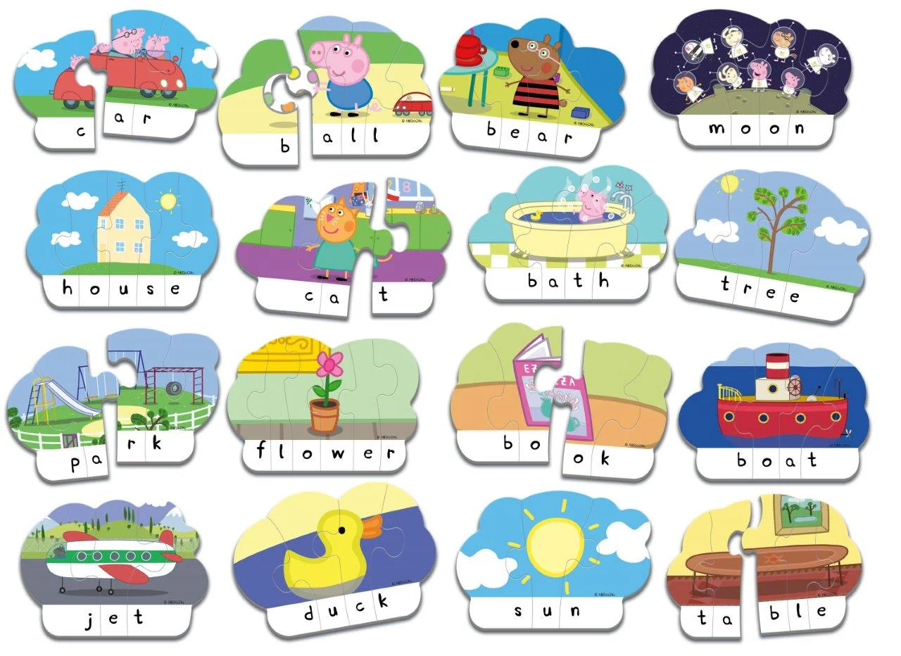 Ravensburger Peppa Pig My First Word Board Game - Image 2