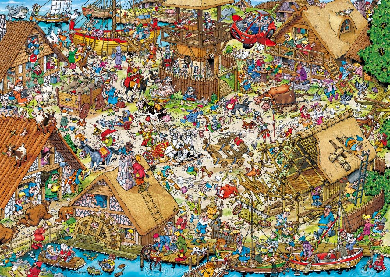 Ravensburger Ray Nicholson Series Time Travel 1 1000 Piece Jigsaw Puzzle - Image 2