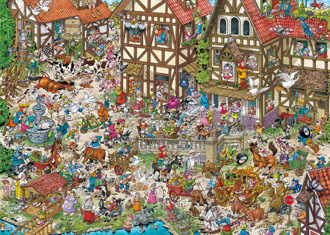 Ravensburger Ray's Comic Series Time Travel 2 1000 Piece Jigsaw Puzzle - Image 2