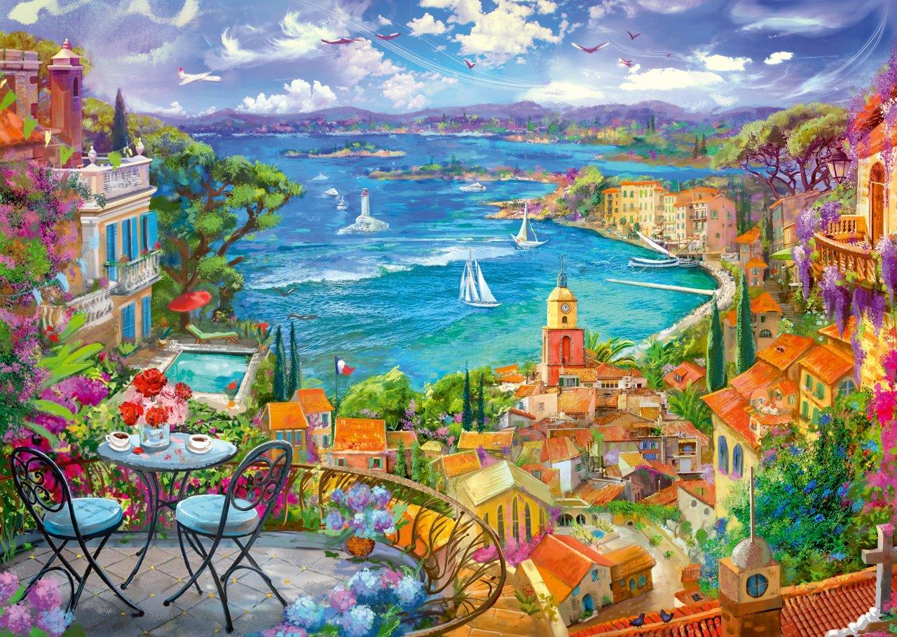 Ravensburger St. Tropez 1000 Piece Jigsaw Puzzle - Image 2