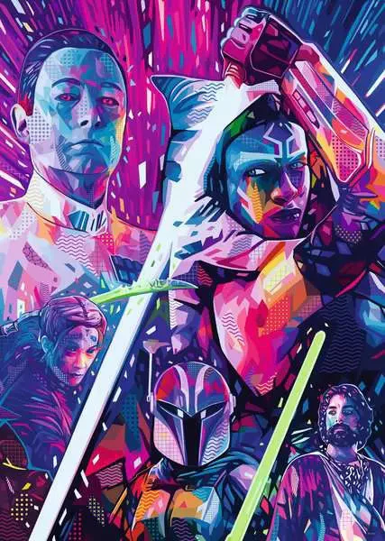 Ravensburger Star Wars Ahsoka 500 Piece Jigsaw Puzzle - Image 2