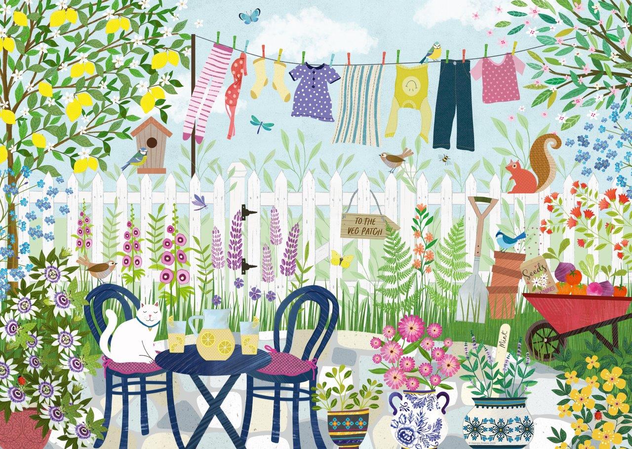 Ravensburger Summer Garden 1000 Piece Jigsaw Puzzle - Image 2