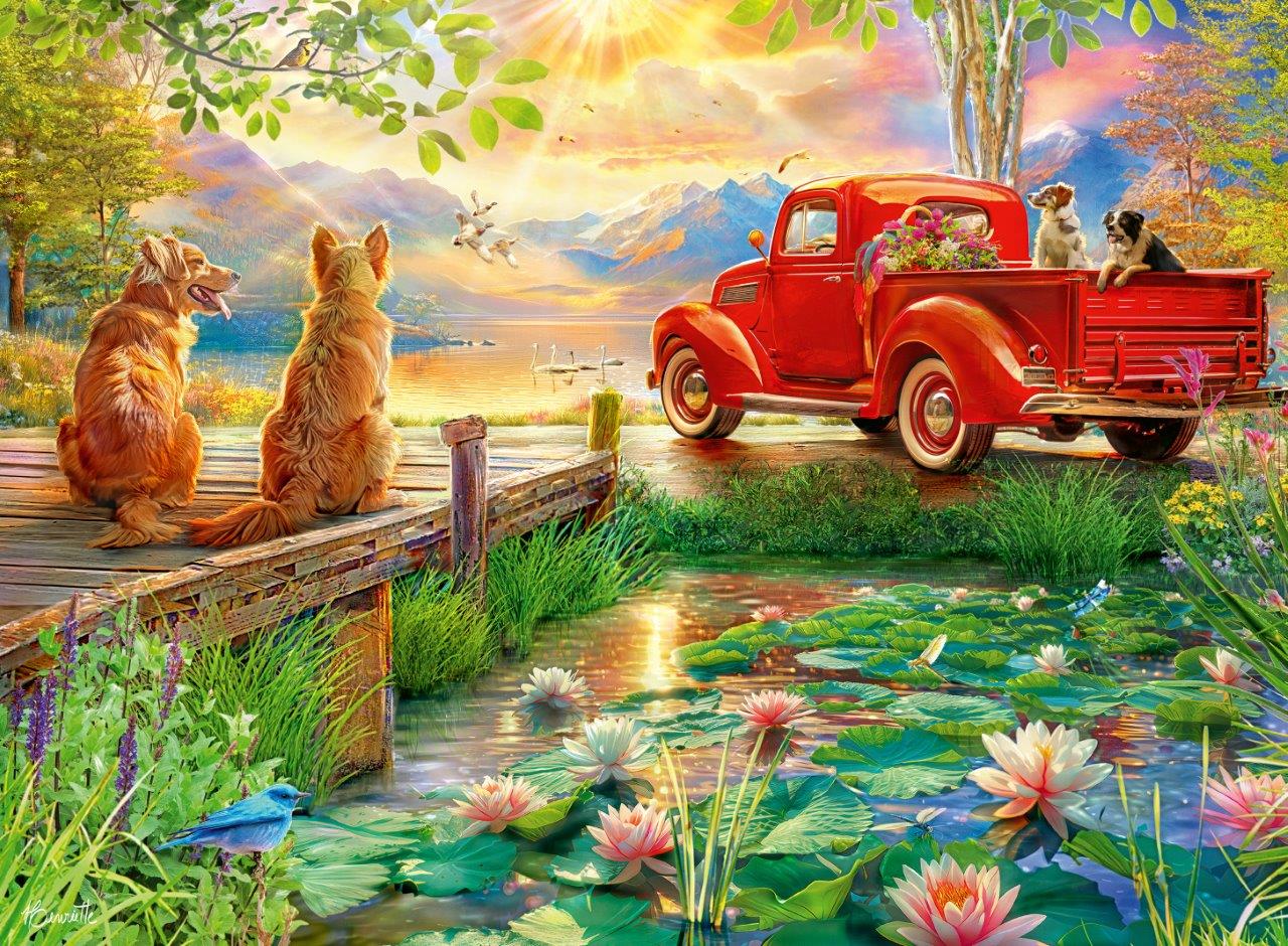 Ravensburger Summer Love 500 Piece Jigsaw Puzzle - Image 2