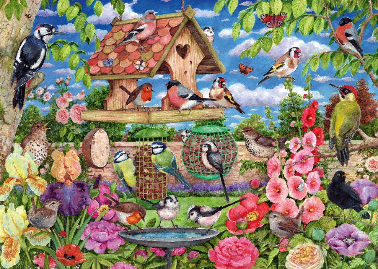 Ravensburger The Bird Table 1000 Piece Jigsaw Puzzle - Image 2