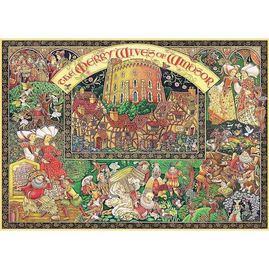 Ravensburger Windsor Wives 1000 Piece Jigsaw Puzzle - Image 2