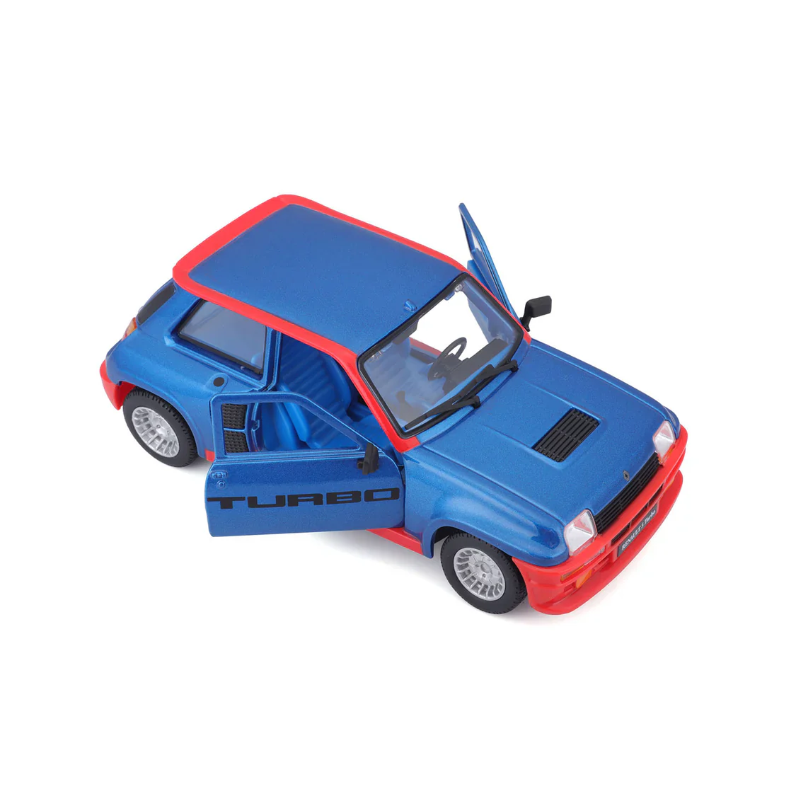 Burago Renault 5 Turbo 1982 1:24 Diecast Model Car - Image 3