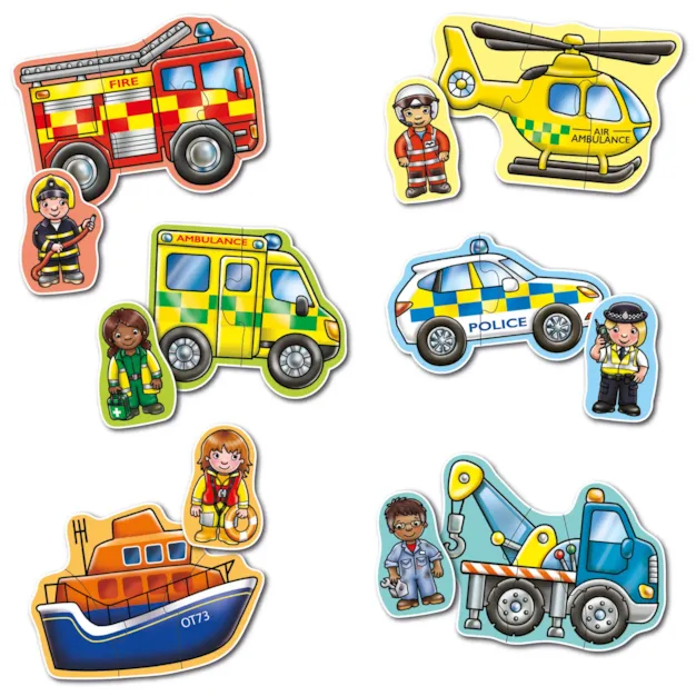 Orchard Toys Rescue Squad Jigsaw Puzzles - Image 2