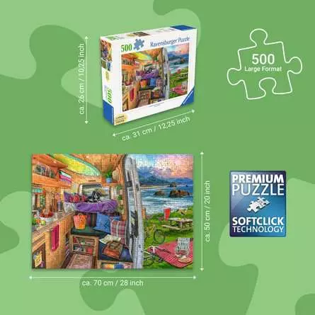 Ravensburger Rig Views Large Print 500 Piece Jigsaw Puzzle - Image 3