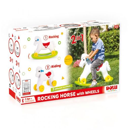 Rocking Horse with Wheels - Image 4