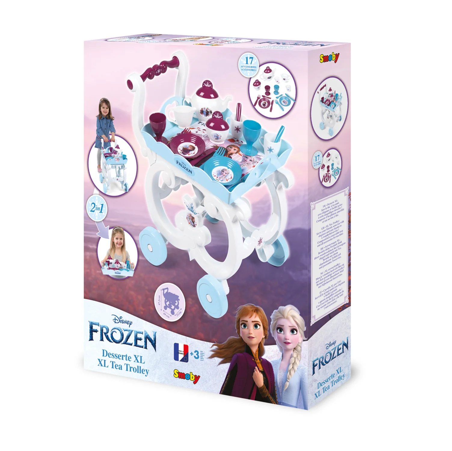 Smoby Frozen XL Tea Trolley - Image 4