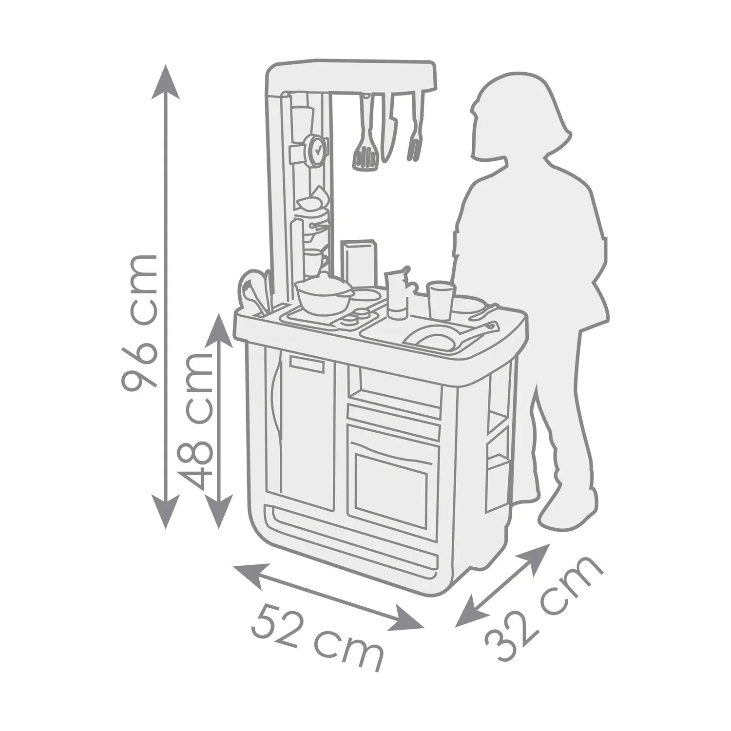 Smoby Bon Apetite Kitchen - Image 7