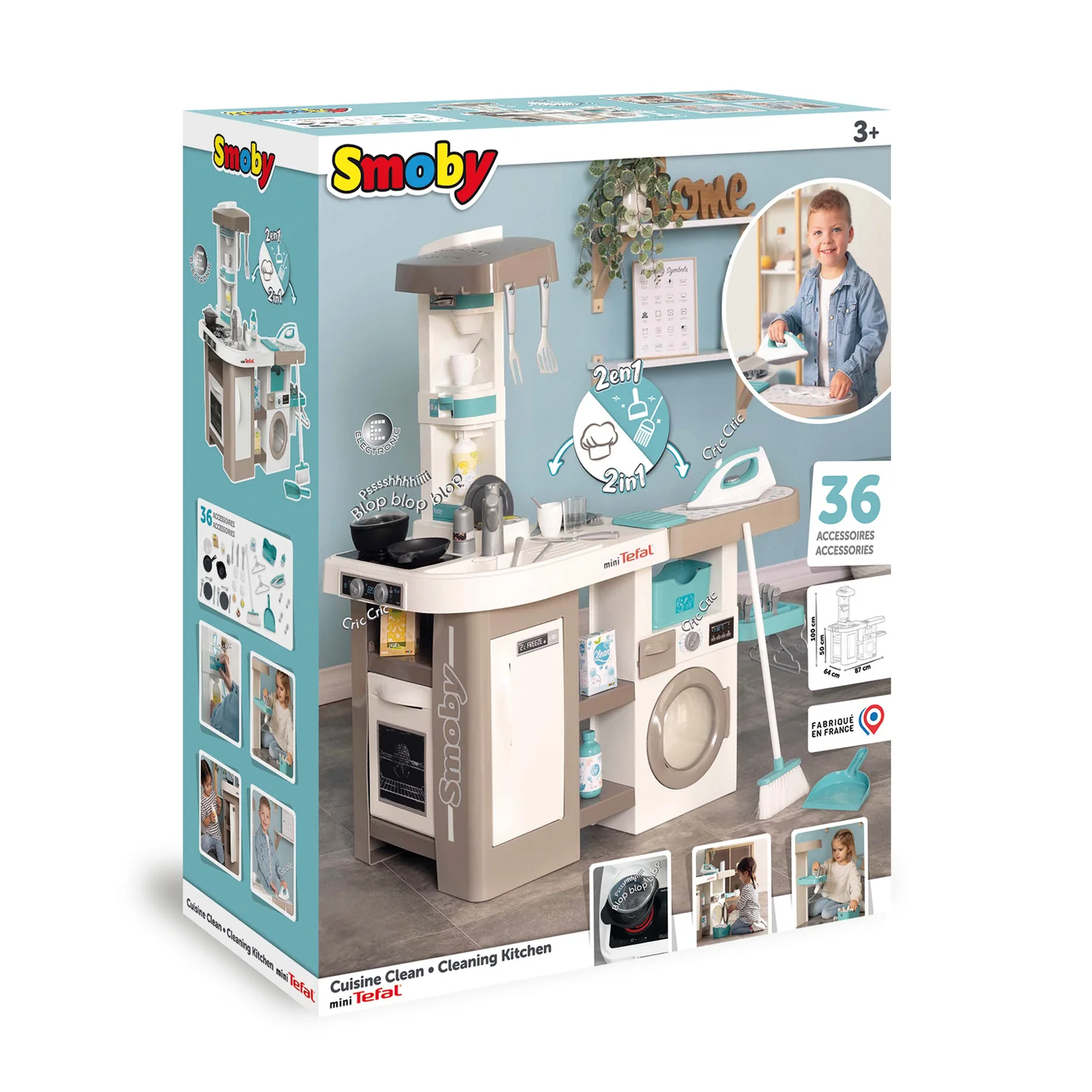 Smoby Tefal Studio Utility Kitchen - Image 10
