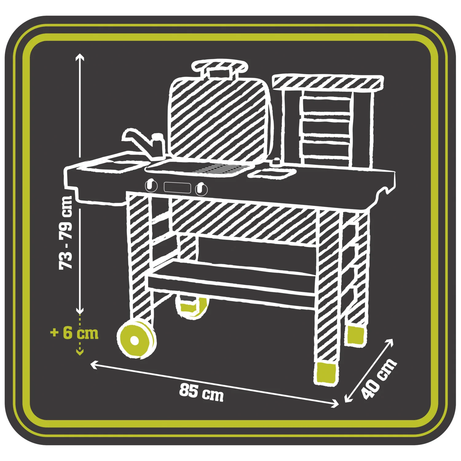 Smoby Garden Kitchen - Image 6